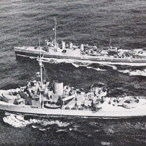 USCG Spencer and USS Bulmer