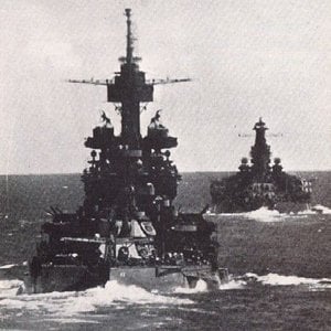 US battleships in the Pacific