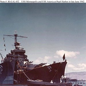 USS Astoria and USS Minneapolis