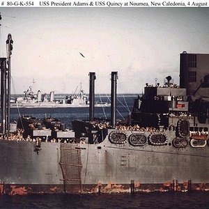 USS President Adams & USS Quncy