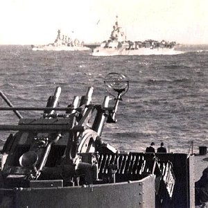 USS Washington & HMS Victorious