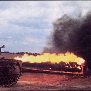 Crocodile Tank flamethrower