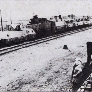 Captured Soviet Armoured Train