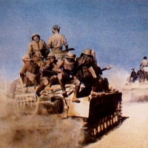 Panzers on the move