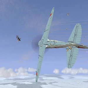 La-7 vs. Bf-109Z_1