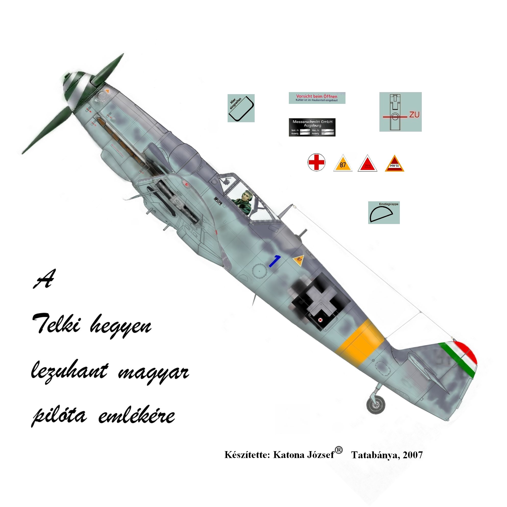 102/1 Hungaryan fighter squadron Budaörs autumn 44