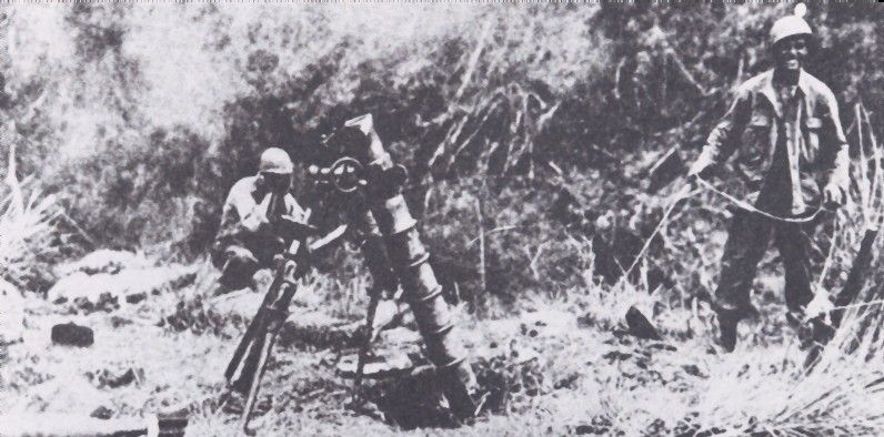 155 mm (6.1 in) T 25 Mortar on Mount T16E2