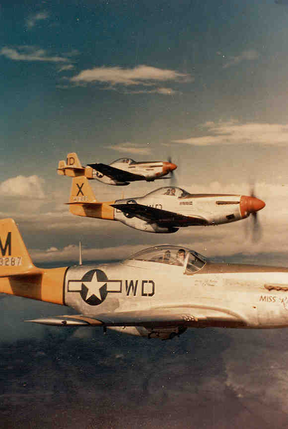 15th Air Force P-51s