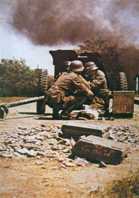 37mm Anti Tank Gun, in Poland 1939.