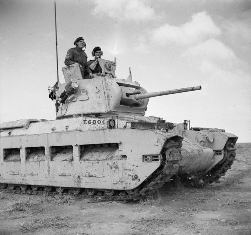 A-12 Matilda II,   Africa,  Western Desert, 1942