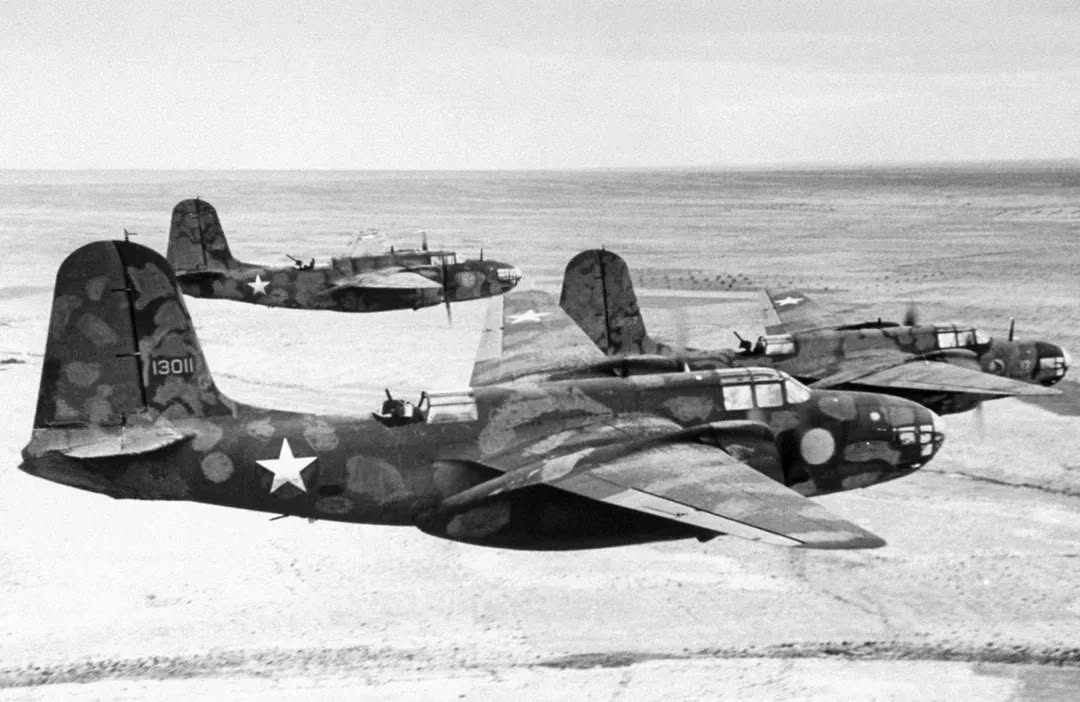 A-20 Boston over Tunisia, February 1943