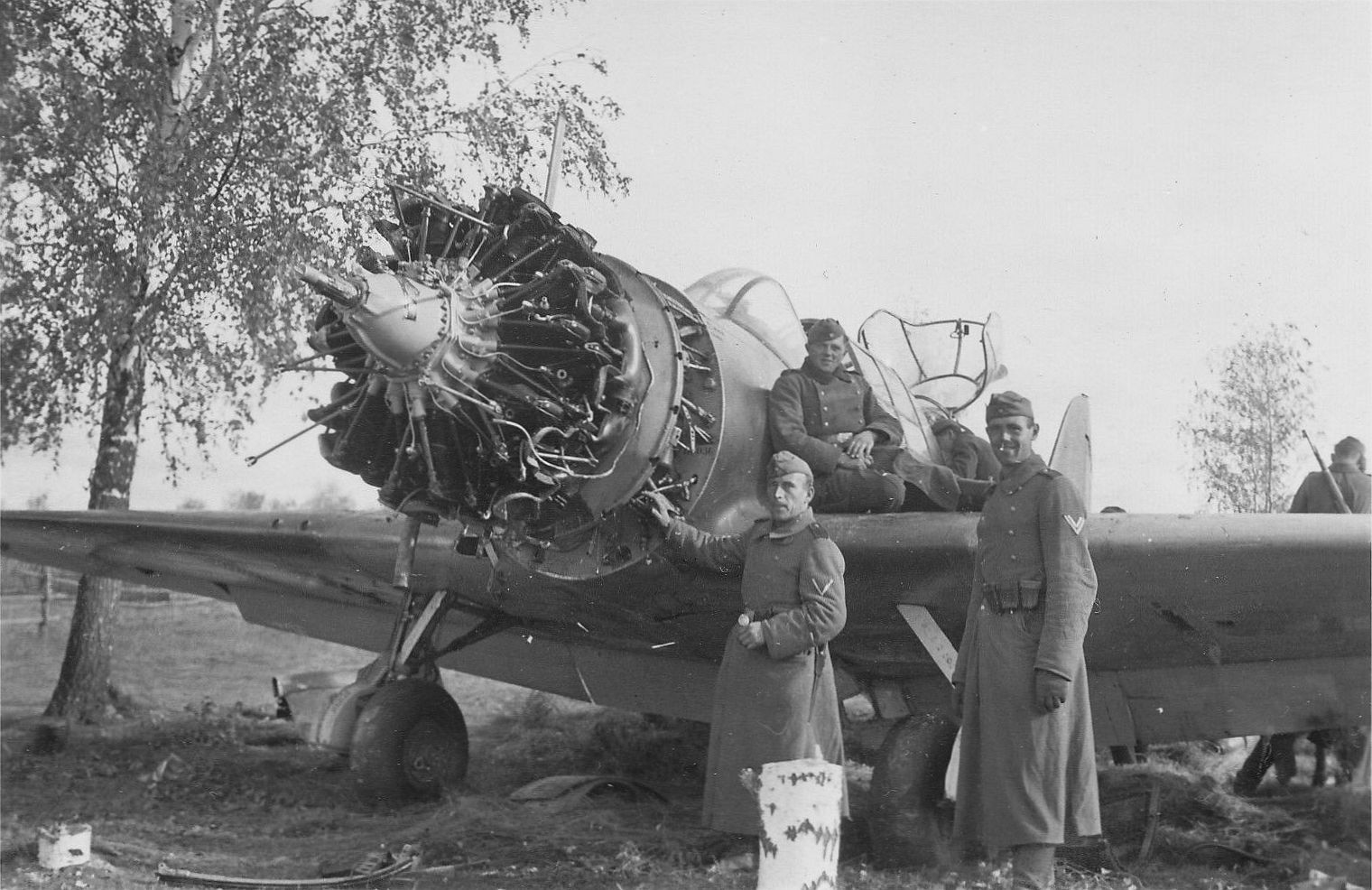 A captured soviet Su-2 light bomber, 1941