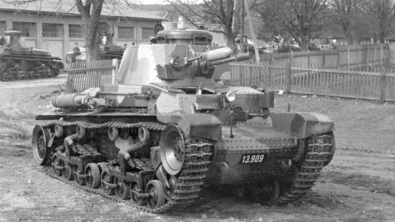A Czech Skoda LT vz. 35 / Pz.Kpfw. 35(t) light tank (2)
