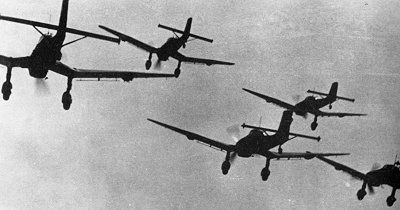 A gaggle of stukas