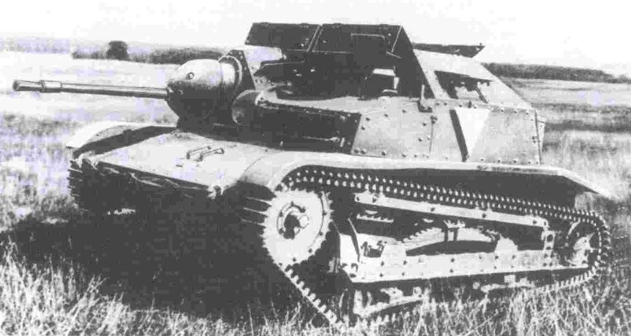 A  Polish scout tankette TKS armed with 20mm gun (3)