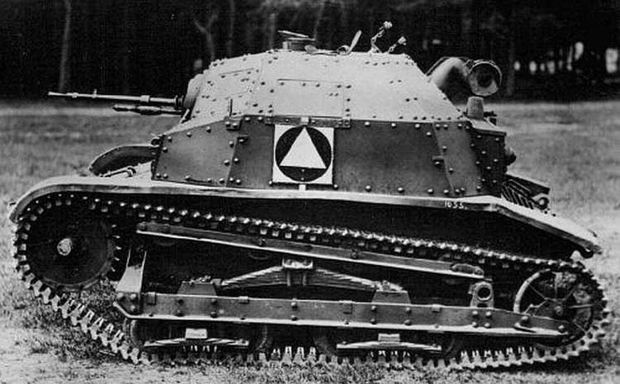 A Polish scout tankette  TKS