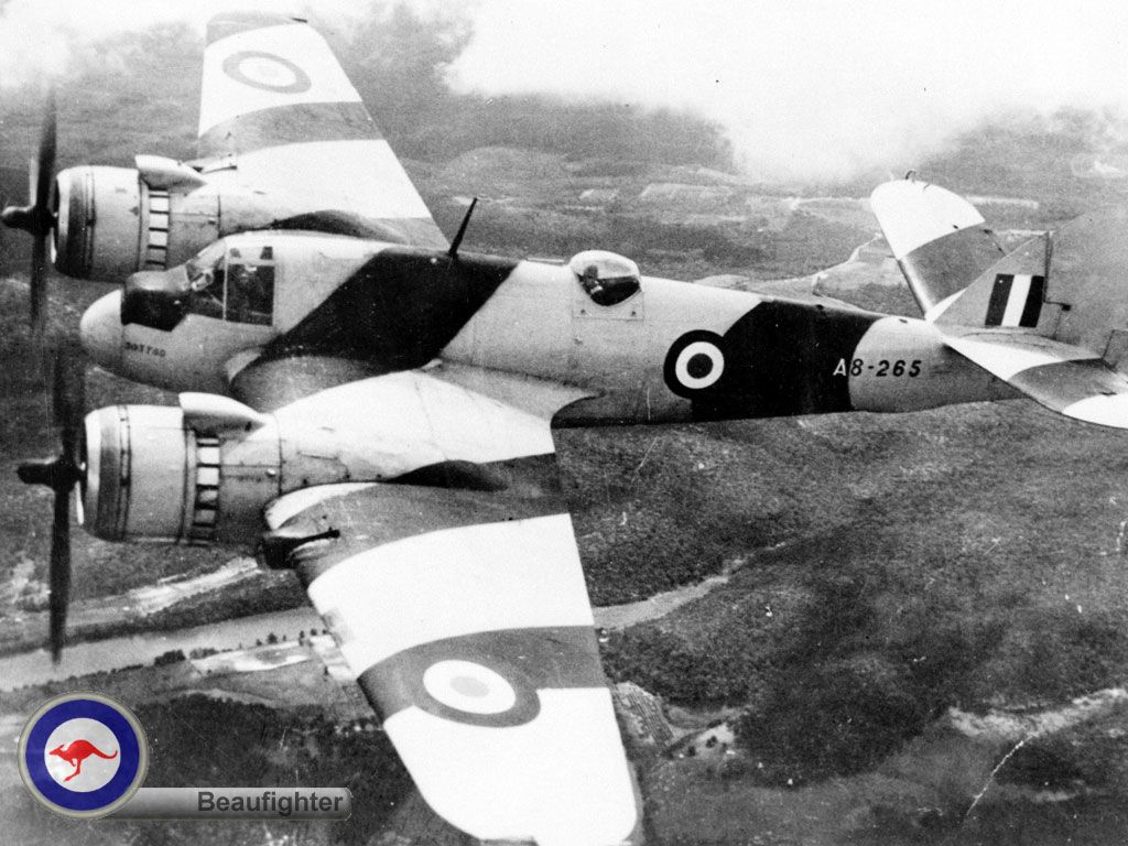 A Post War Bristol Beaufighter T.T 10 of the RAAF