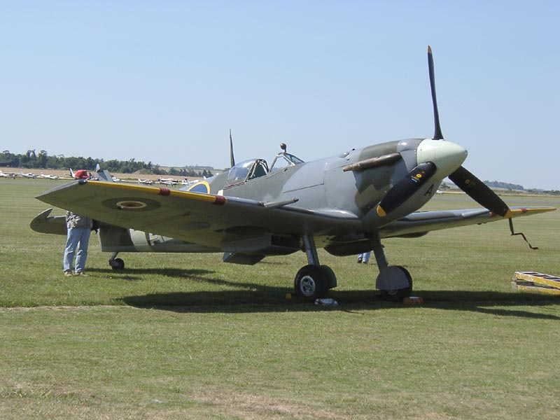 A Spitfire Mk LF.Vb at Duxford, UK 2003