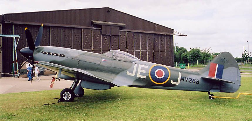 A Spitfire Mk XIVe