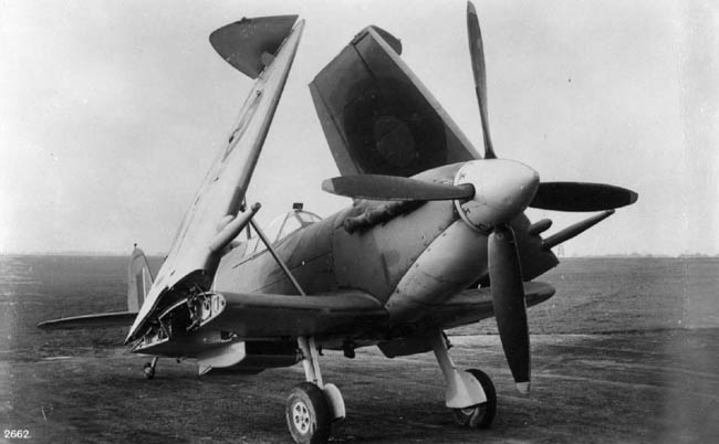 A Supermarine Seafire MkIII