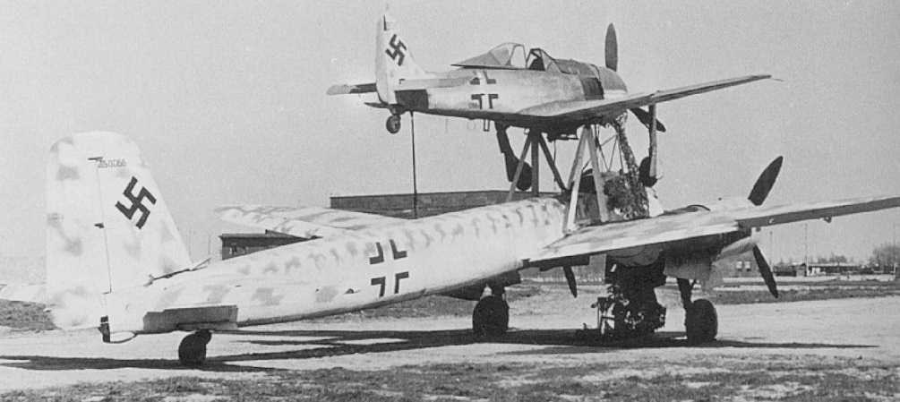 A VERY rare Ju188/Fw190 Mistel 3