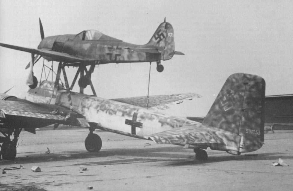 A VERY rare Ju188/Fw190 Mistel