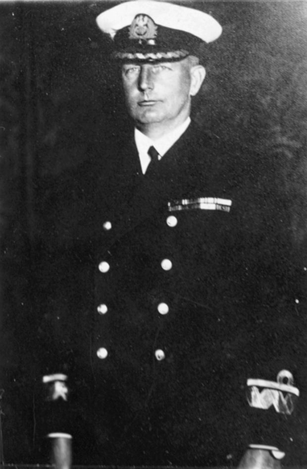Admiral Józef Unrug (1884-1973), the Commander of the Polish Navy and Defence of the Polish Coast in 1939.