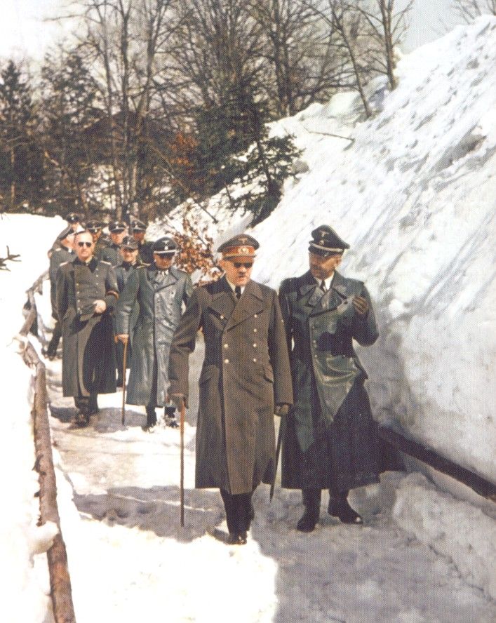 Adolf Hitler & Heinrich Himmler