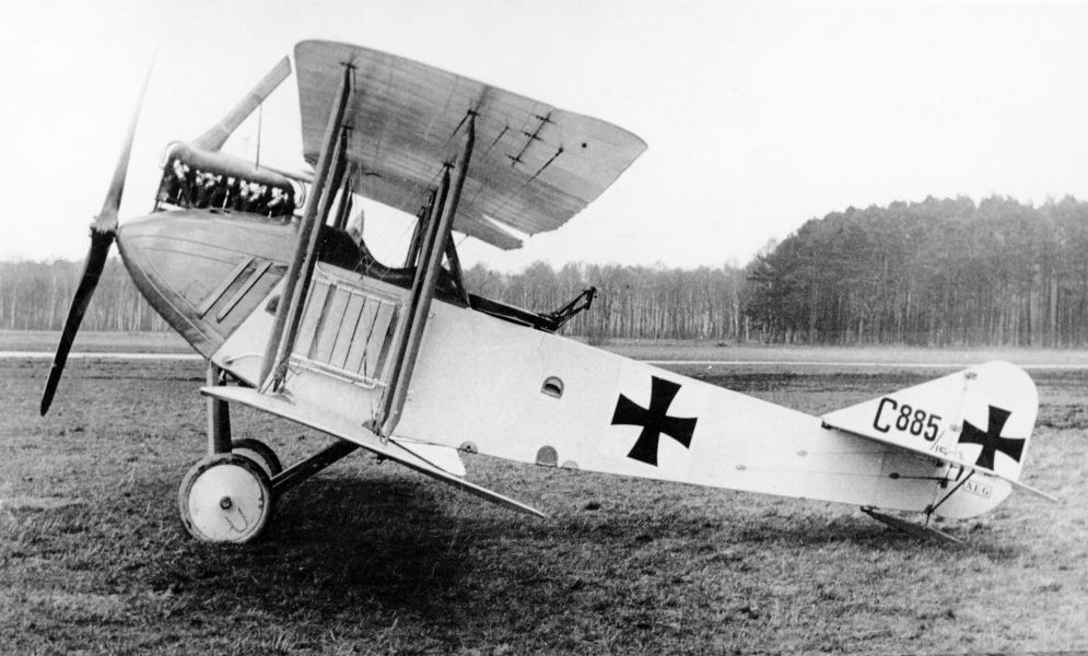 AEG C.II no. C885/15, 1915