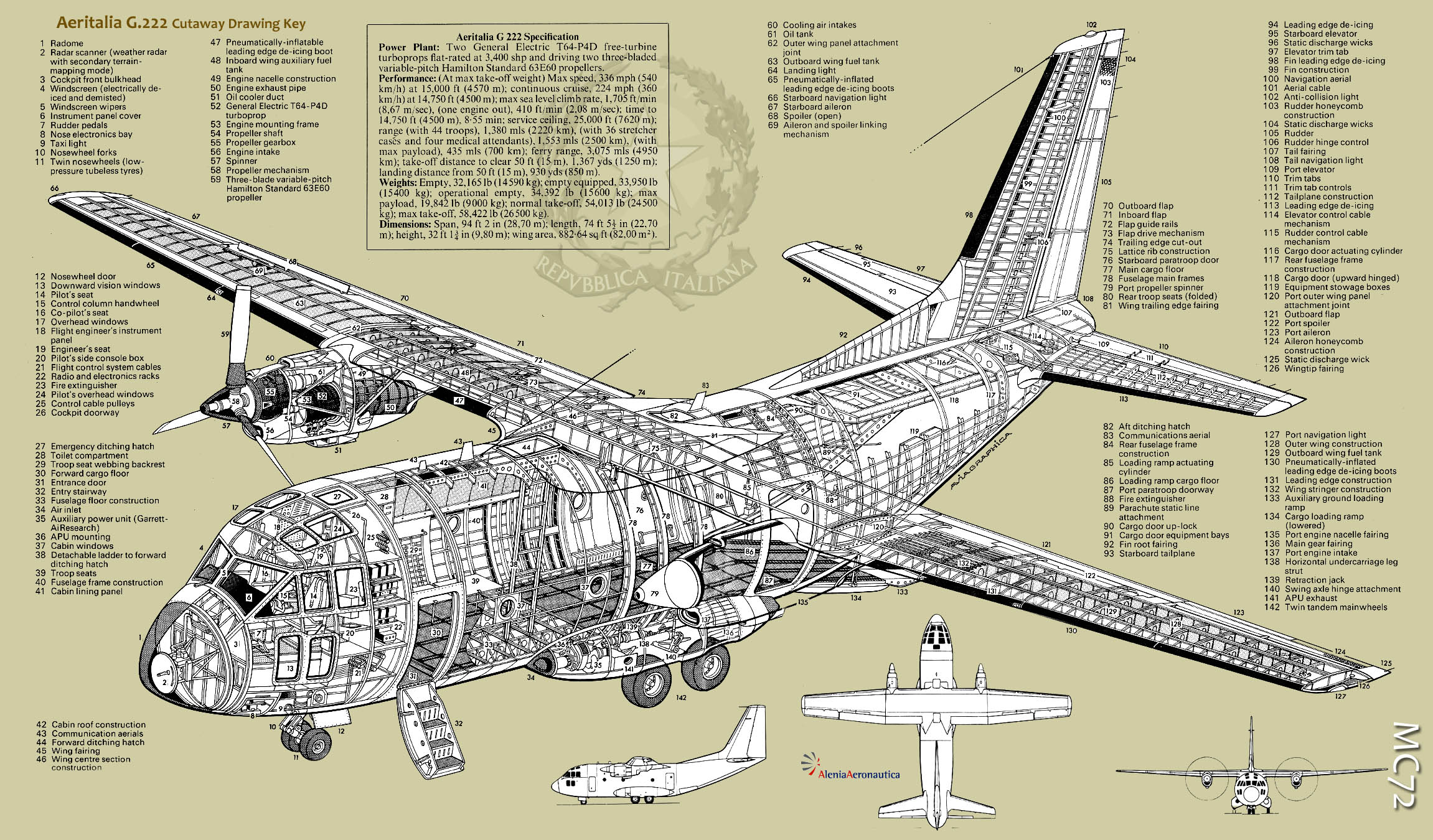 Aeritalia_G_222_ Aircraft of World War II Forums