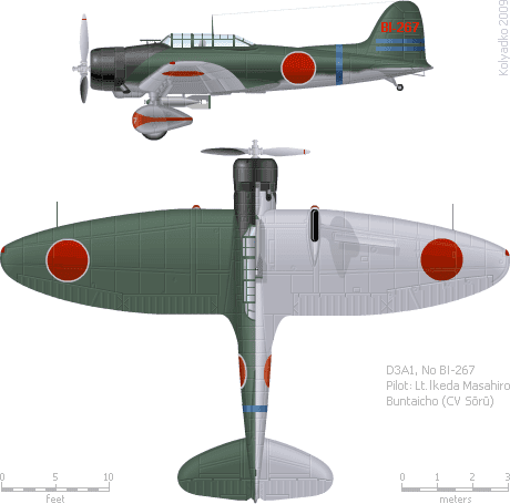 Aichi  D3A1 (Type 99 Model 11)