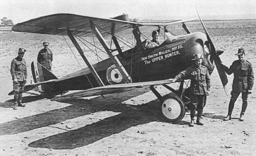 Airco DH.5 Scout, 1917