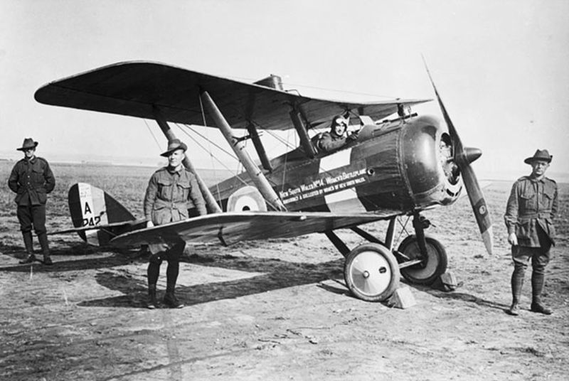 Airco DH.5 Scout no. A9242, 68 Squadron RFC