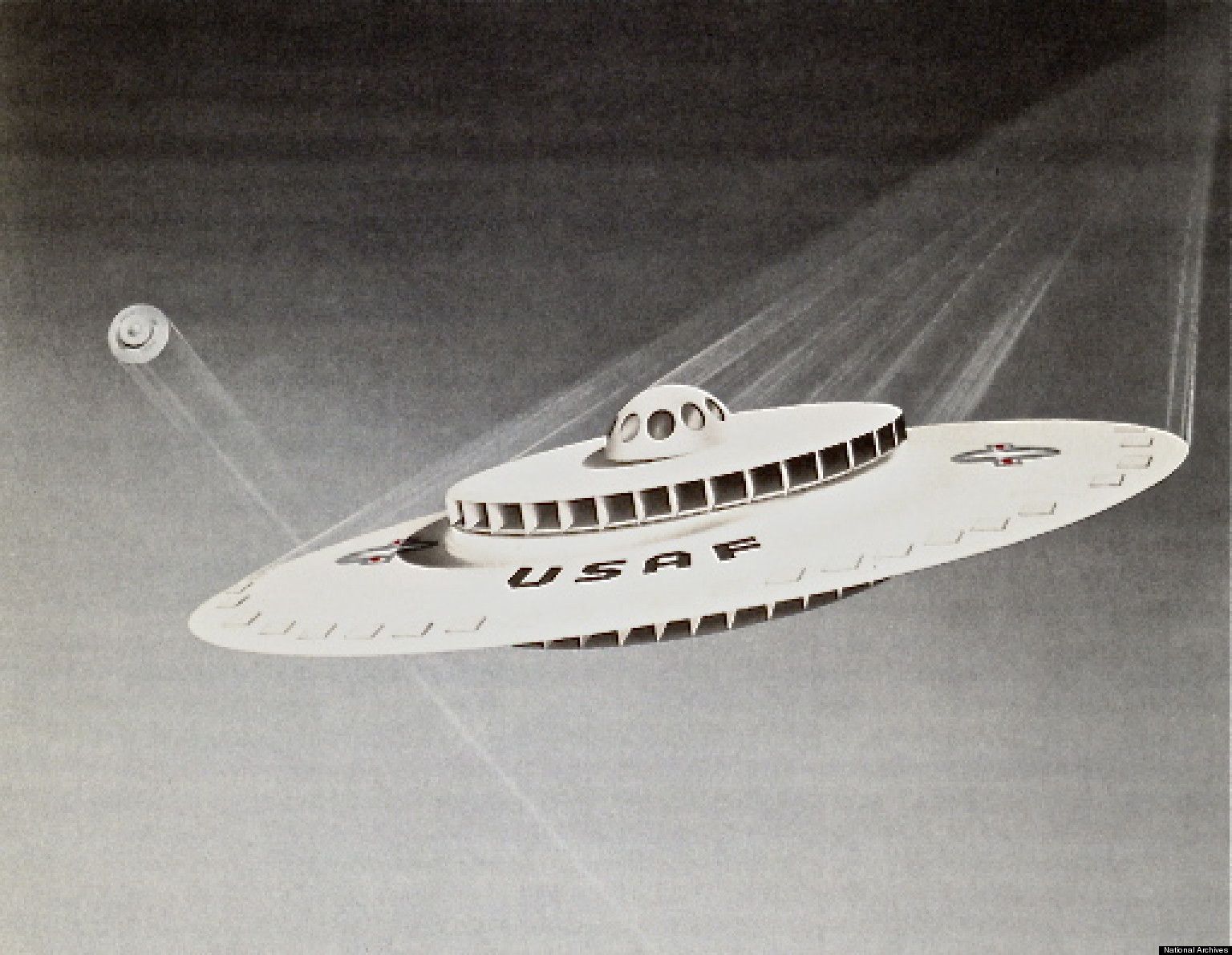 AIRFORCEFLYINGSAUCER