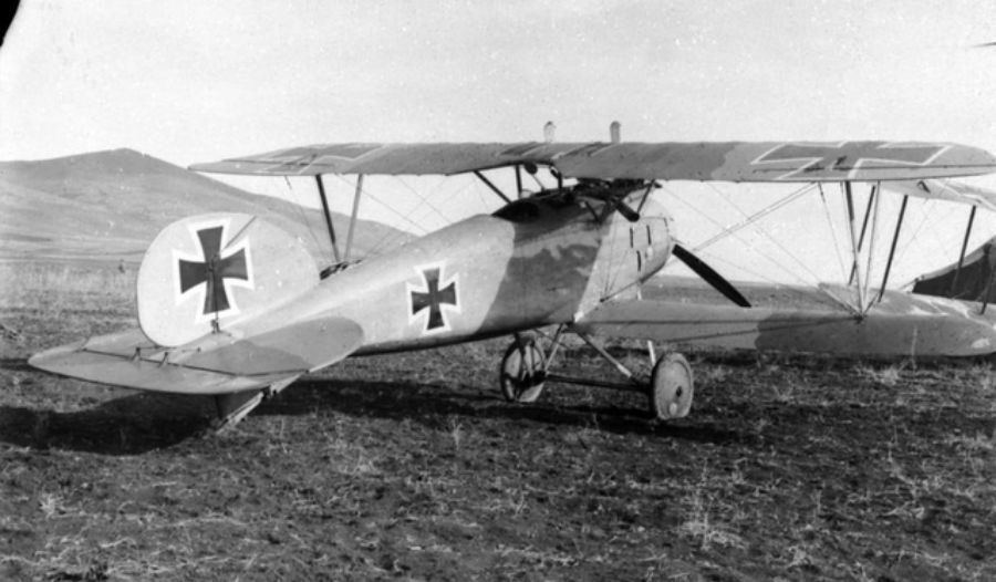 Albatros D.III, model 1917 with late rudder