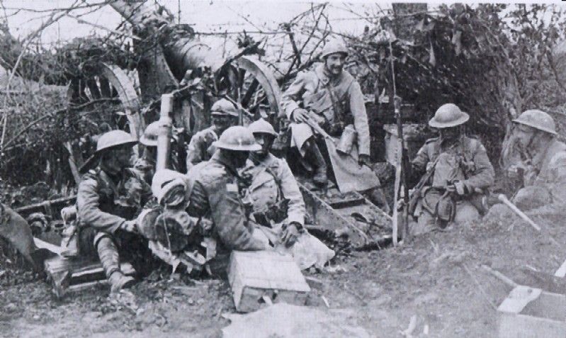 Allied soldiers fraternising