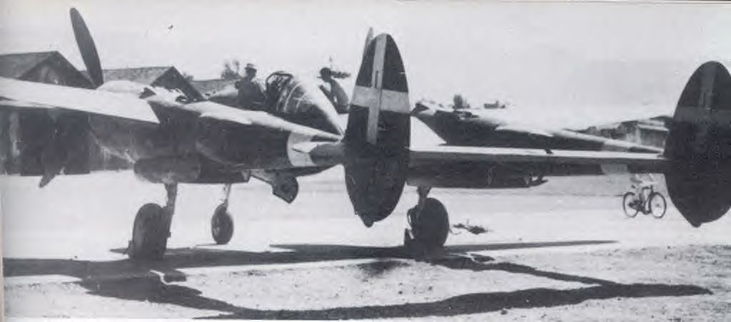 An Italian captured P-38
