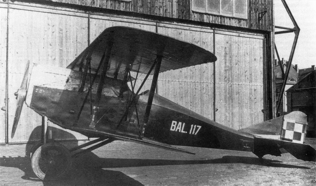 Ansaldo A.1 Balilla no.BAL.117 of the Polish AF (1)