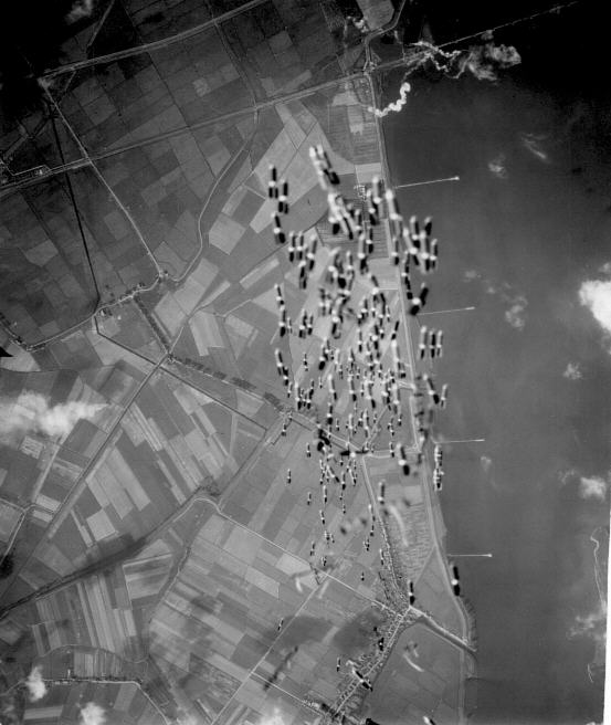 Attack on subpens on the coast of France