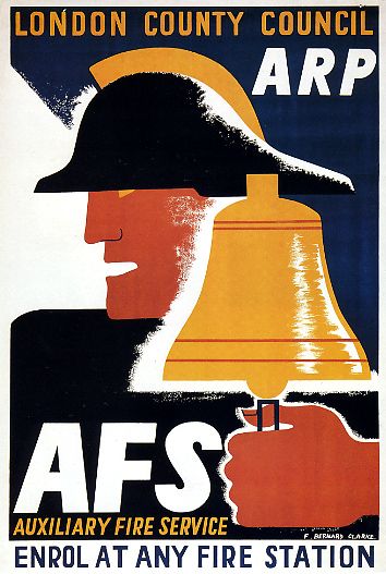 Auxiliary Fire Service Poster.
