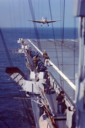 Avenger Carrier Landing, World War II