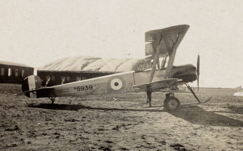 Avro 504 no. A5939, 1917