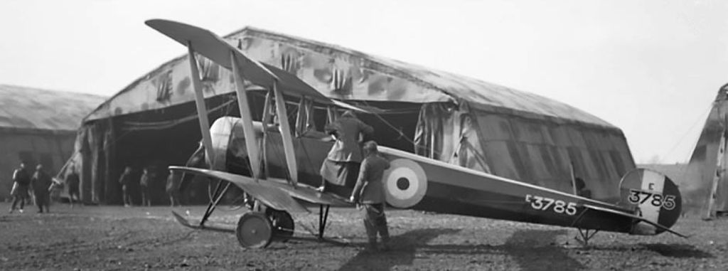 Avro-504K no. C3785, 6 Squadron AFC