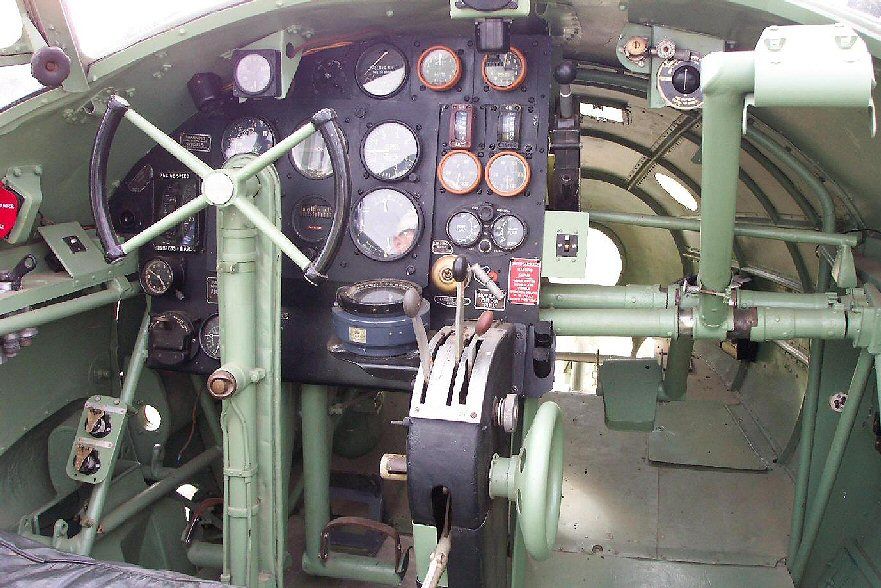 Avro Anson Cockpit