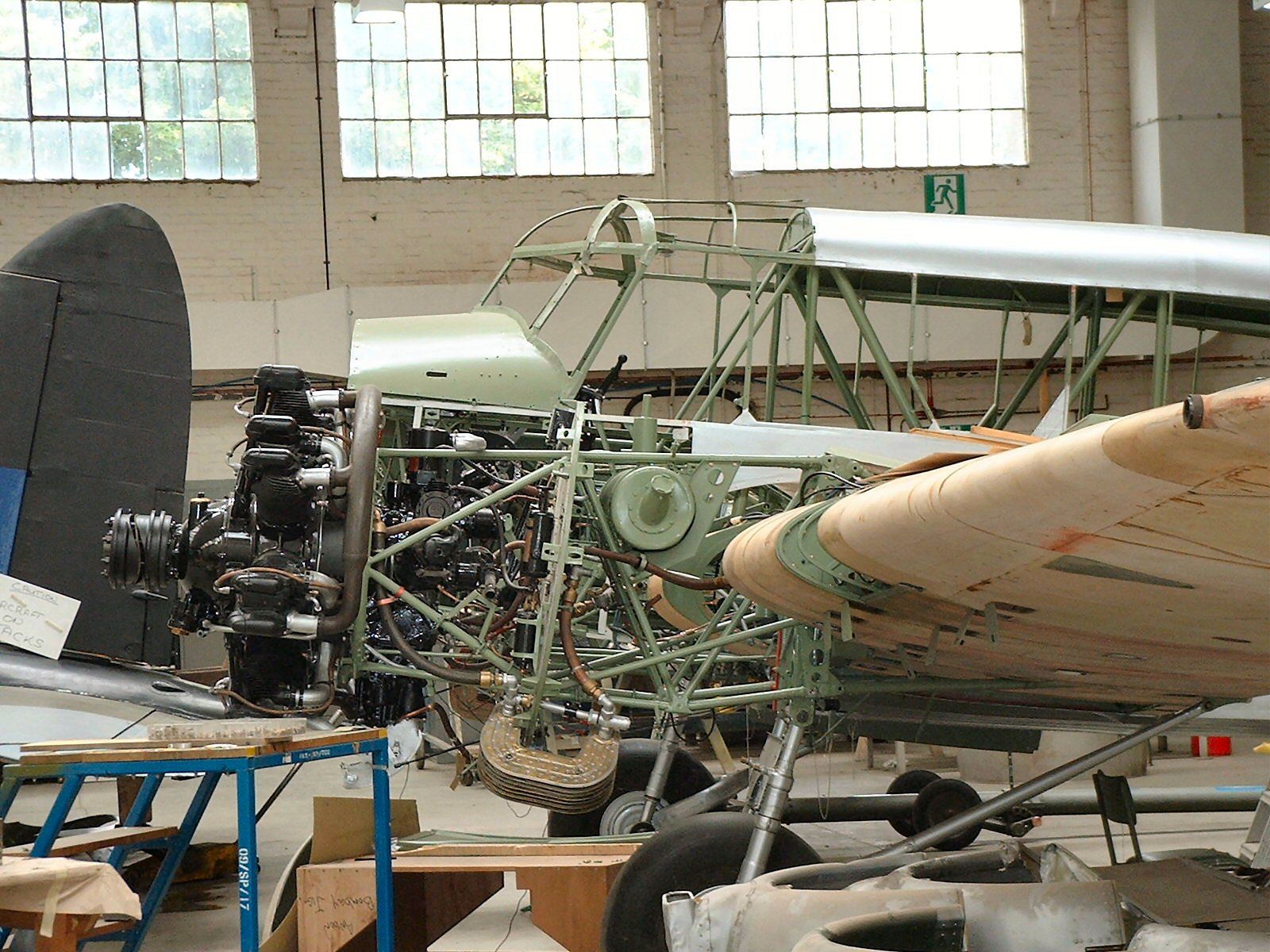 Avro Anson Rebuild at duxford