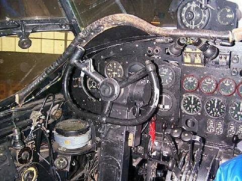 Avro Lincoln cockpit