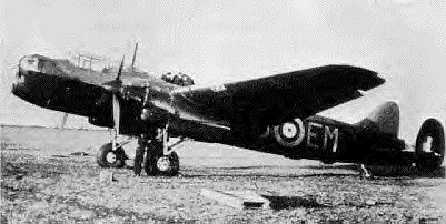 Avro Manchester on the Ground