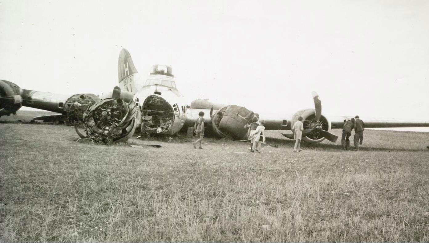 B-17 Shot Down Over Merseburg On 9/11/44 | Aircraft Of World War II ...