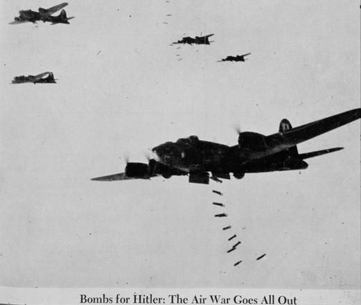 B-17s in formation