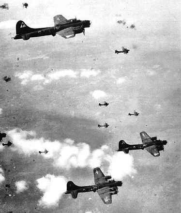 B-17s over Germany